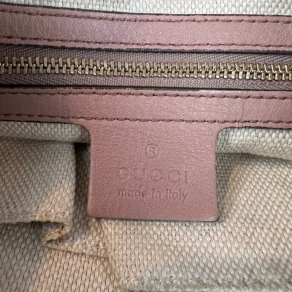 Gucci Marmont Soho Chain Hobo Medium in Blush - Picture 13 of 15
